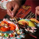 Tuyệt tác tôn dung Đức Phật chế tác trên bơ