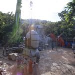 [Lần 1] Công đoạn nâng lắp khối đầu lên thân tượng Phật - Thiền Tôn Phật Quang
